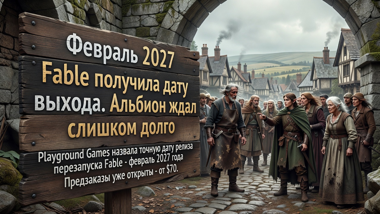 Fable получила дату выхода. Альбион ждал слишком долго